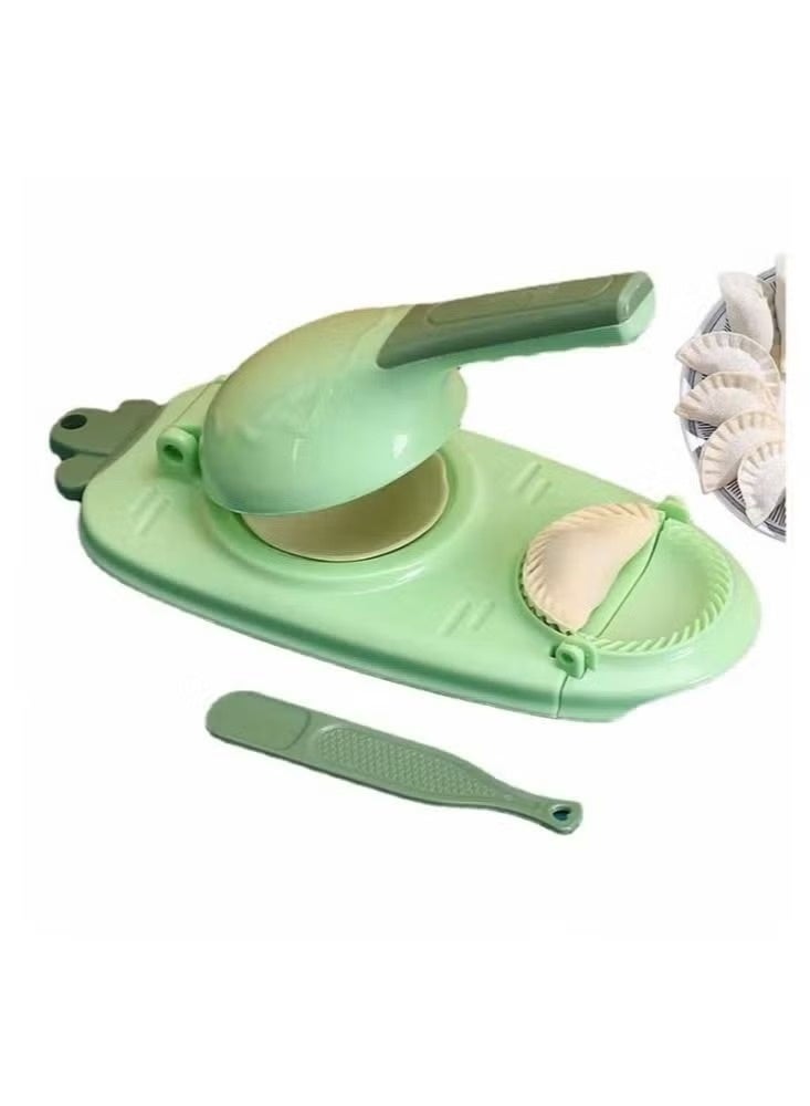 2 in 1 Dumpling Skin Maker Manual Dumpling Wrappers Maker Press Portable Hand Tortilla Pie Maker Dumpling Making Gyoza Wrapper Tool for Home Kitchen Baking - Image 1